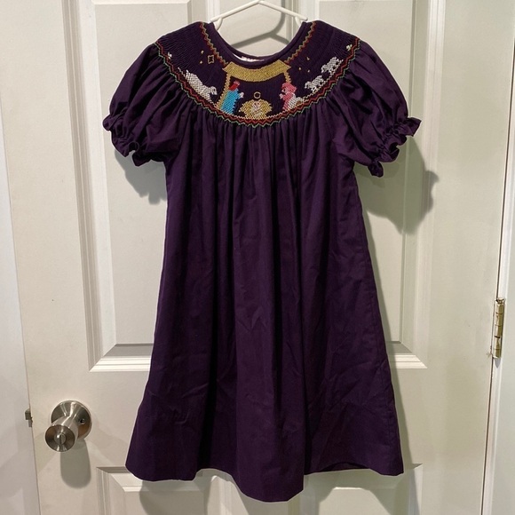 Rosalina Collection Nativity Scene Dress Size 5 - Picture 1 of 8